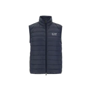 EMPORIO ARMANI Logo Printed Quilted Padded Gilet