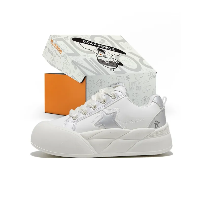 ROBINHOOD Slip Resistant, Abrasion Resistant, Lightweight, Breathable Low Top Skateboard Shoes Women's Box Included-0