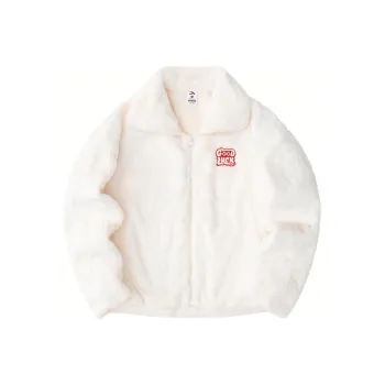 Anta Sports Life Collection Year Of The Dragon Collection Velvet feel Coat Men's
