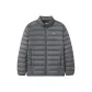 Gray Stand Collar-Men's