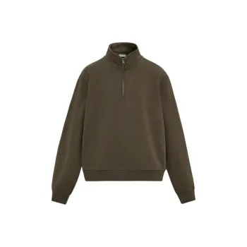 ZARA Sweatshirt Men's Brown/Green