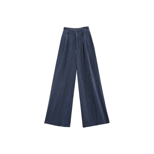 A Paradise For Awakening Casual Pants Women's Blue