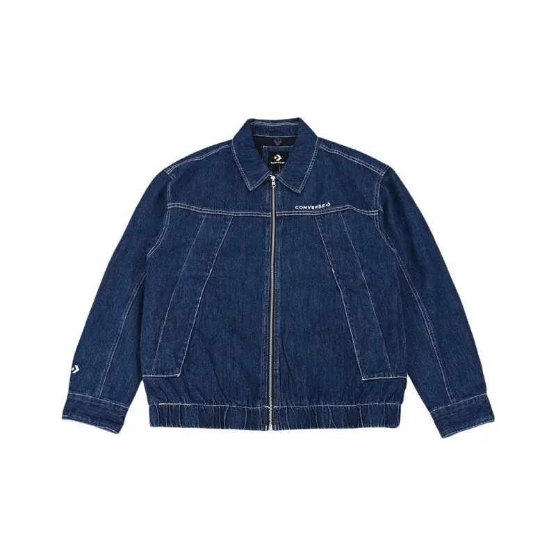 Converse Denim Jacket Men's Blue-0