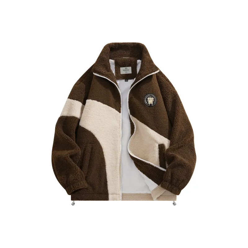 SHINCHAN Velvet feel Coat Unisex-6