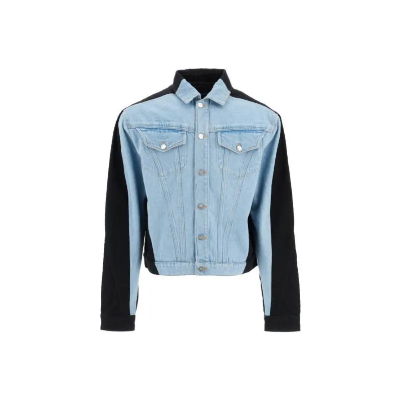Mugler Colour-block Jacket-0