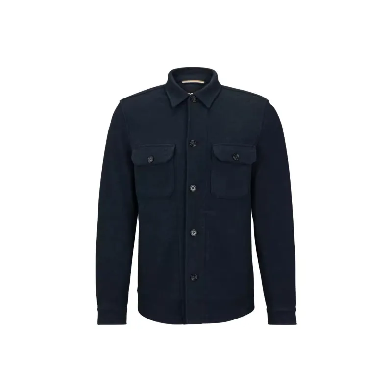 HUGO BOSS Fine knit Shirt Jacket-3