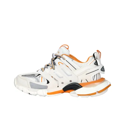 Balenciaga Track Trainer 
White Orange
 Women
s