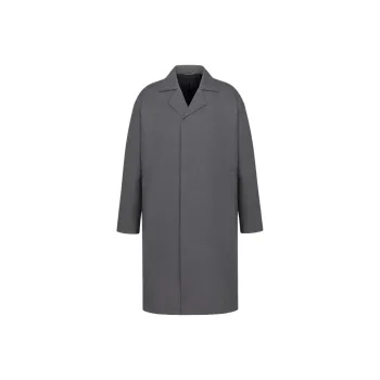 DIOR Straight Hem Long Sleeved Coat