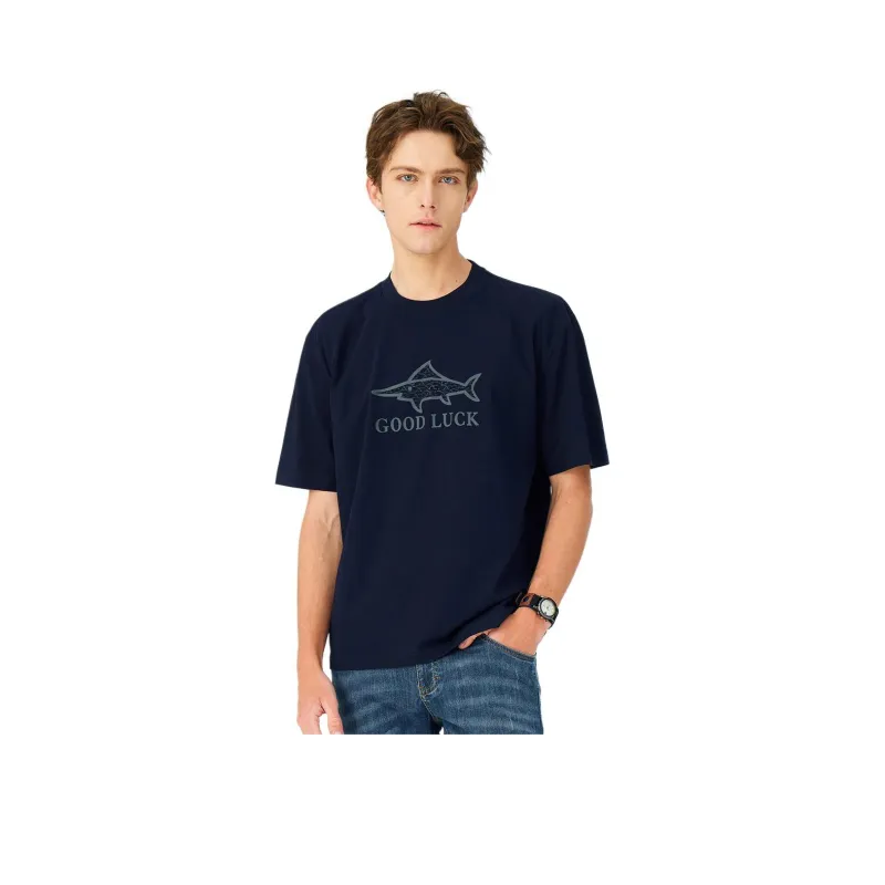 GOOD LUCK GLADIUS T Shirt Men's Navy Blue-0