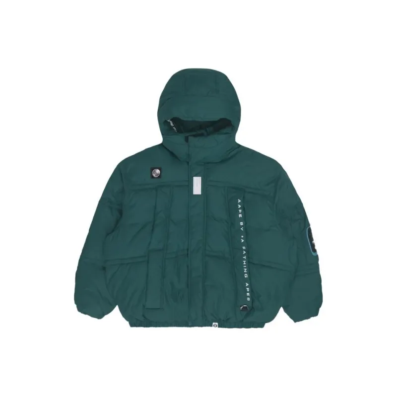 Aape Logo-print Padded Jacket-4