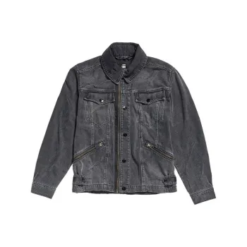 G STAR RAW Jackets Men Black Gray Color