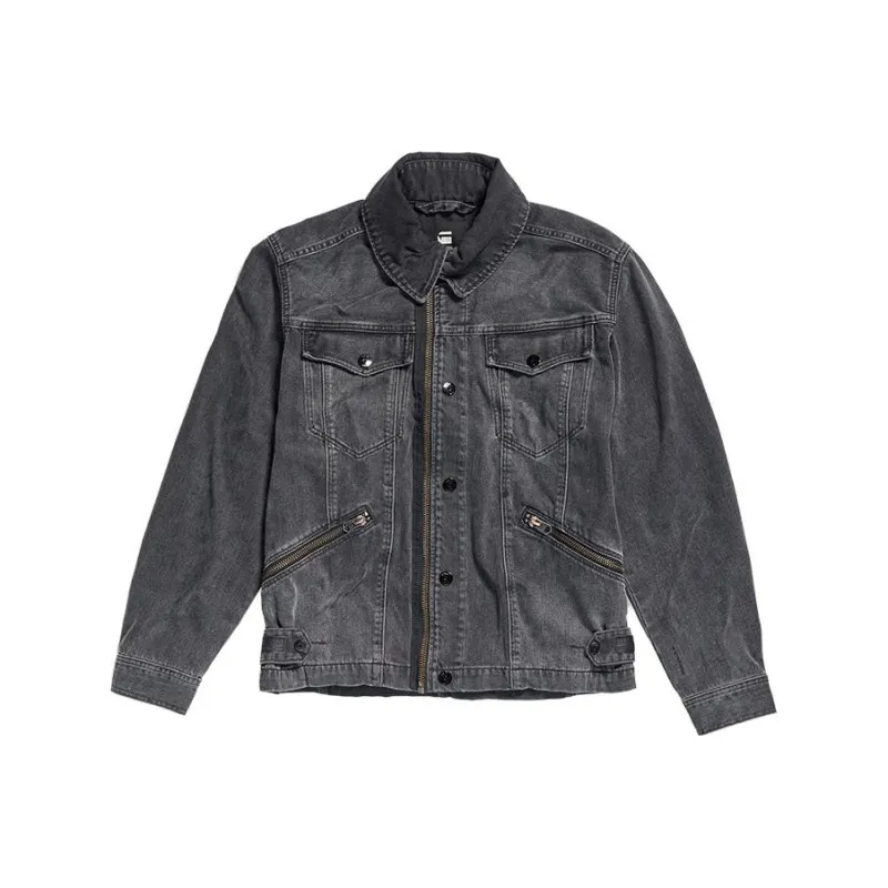 G STAR RAW Jackets Men Black Gray Color-0