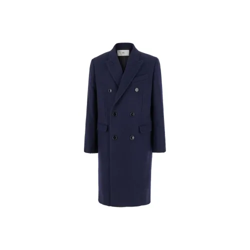 AMIPARIS Paris Double Breasted Straight Hem Coat