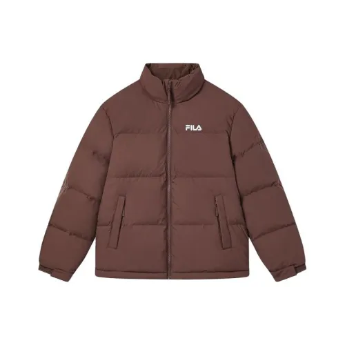 FILA Down Jacket Unisex Pig Liver Card