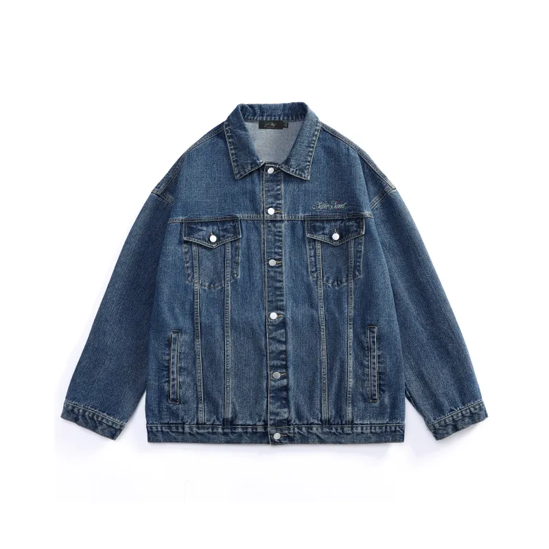 OM NOM Denim Jackets Unisex-6