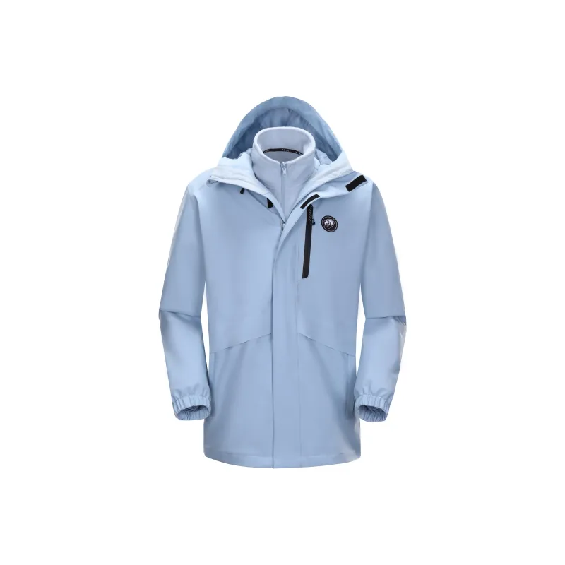 Panda Carefree Play Series Water Resistant Windproof Wear Resistant Warm Windbreaker Jacket Unisex-12