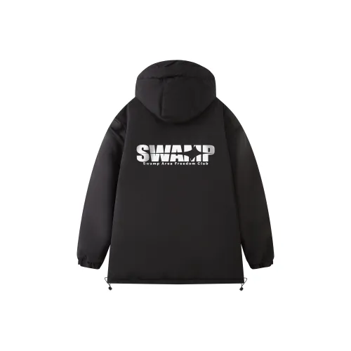 SWAMP AREA Puffer Jackets Unisex