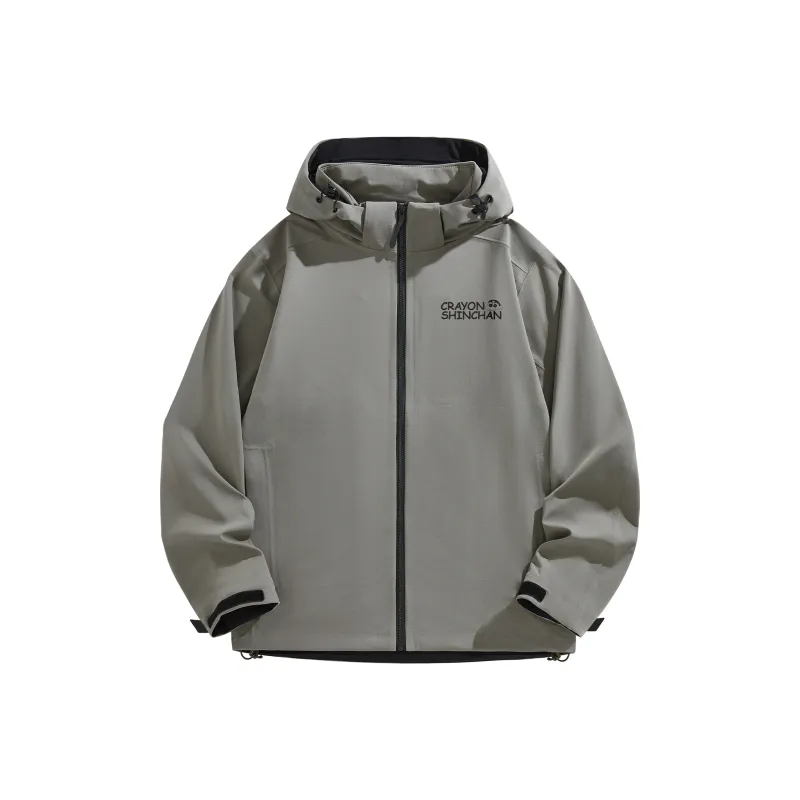 Crayon Shinchan Waterproof And Windproof Windbreaker Coats Unisex-3
