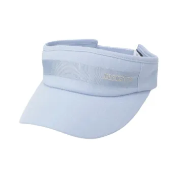 DESCENTE Linen, Cotton, Polyester Sun Protection Hats Women's Blue