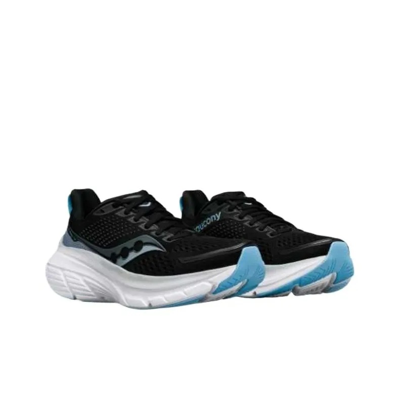 Saucony GUIDE 17 Anti Slip Wear Resistant Low Top Casual Training Running Shoes Women's Black-2