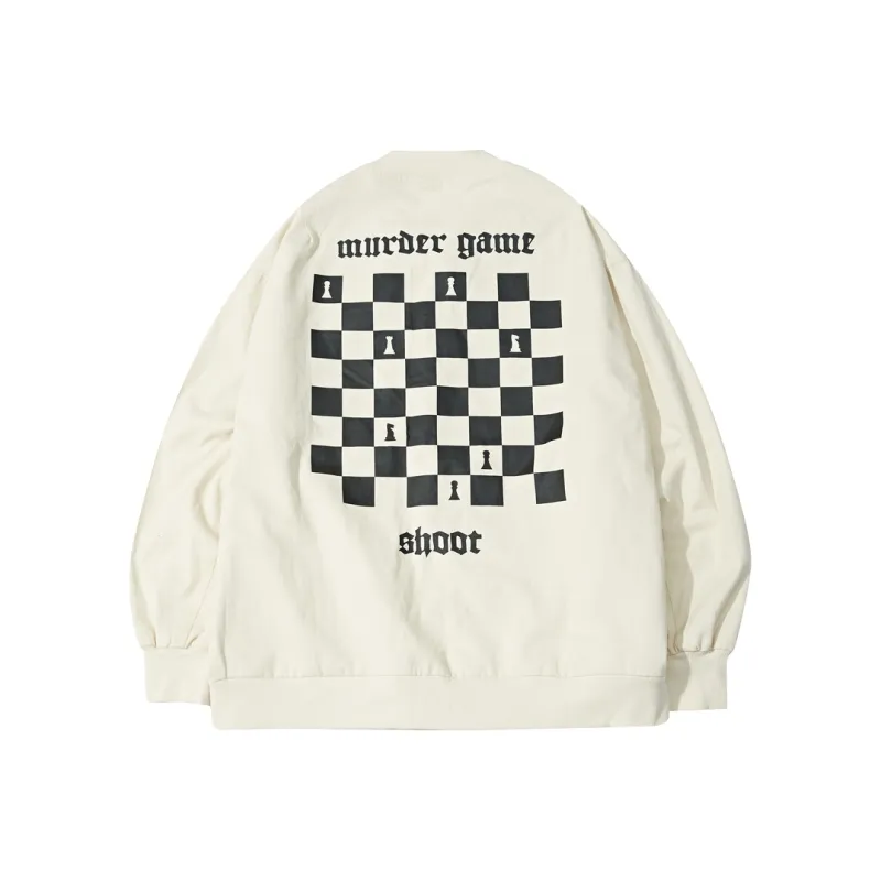 SHOOT BRAND Baseball Jacket Unisex Apricot-0