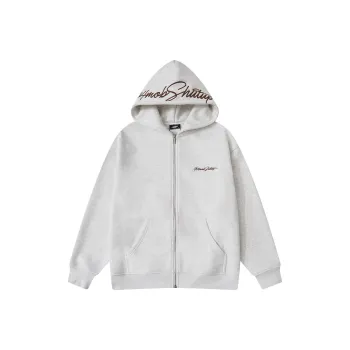 404MOB GANG Sweatshirt Unisex White Heather Gray