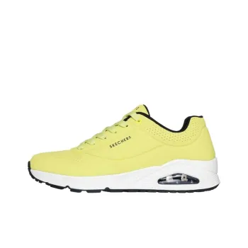 Skechers Uno Stand Low Top Casual Shoes Men's Yellow