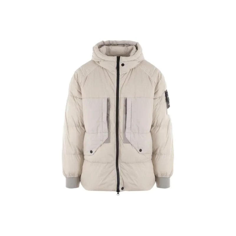 STONE ISLAND Compass patch Puffer Jacket-0