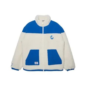 New Era Velvet feel Coat Unisex Ocean Blue