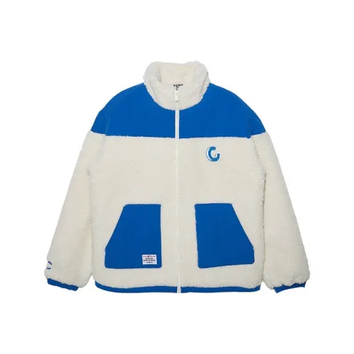 New Era Velvet feel Coat Unisex Ocean Blue