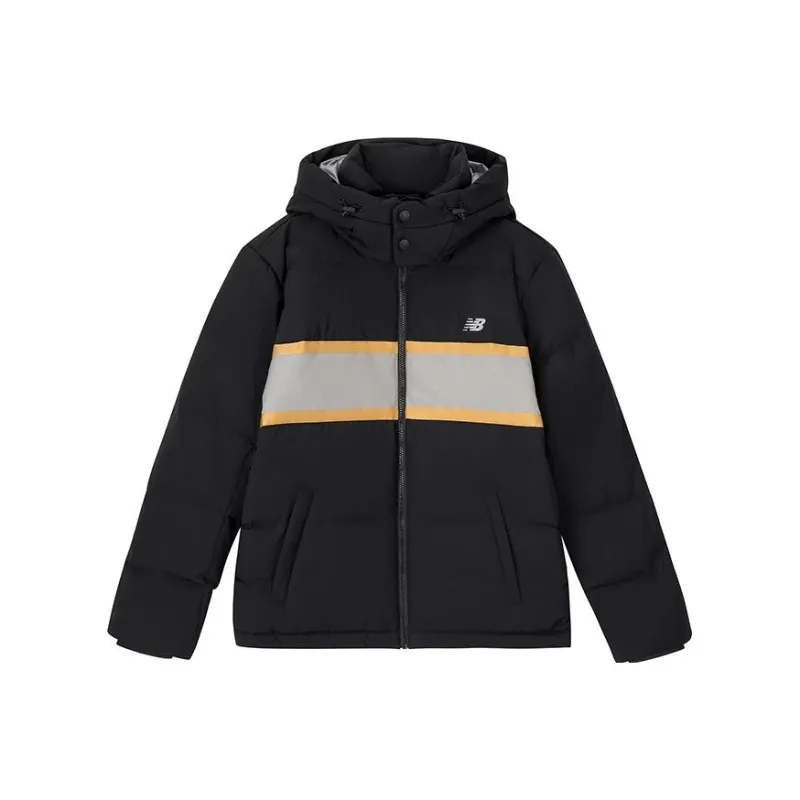 New Balance Down Jackets Men Black-0