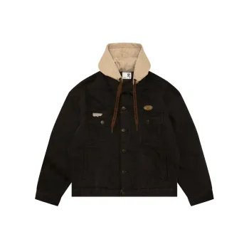 Aape FW24 Denim Jacket Men's Tan
