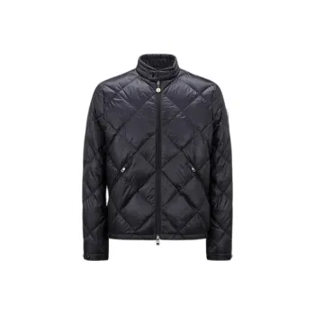 Moncler Logo Patch Quilted Jacket