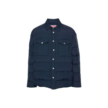 KENZO Quilted Padded Shirt Jacket