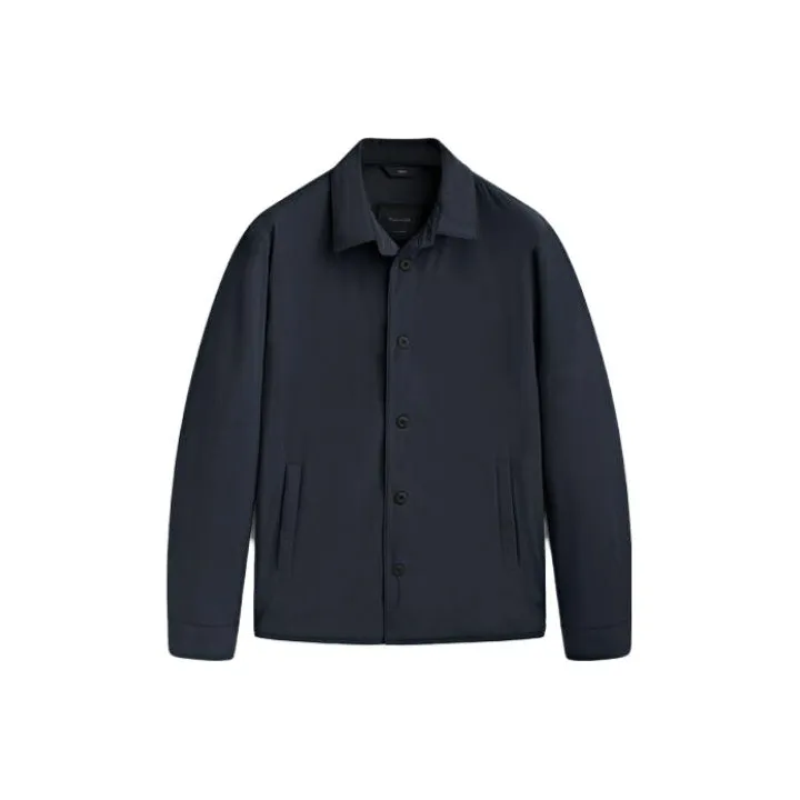 Massimo Dutti Jackets Men Navy Green-0