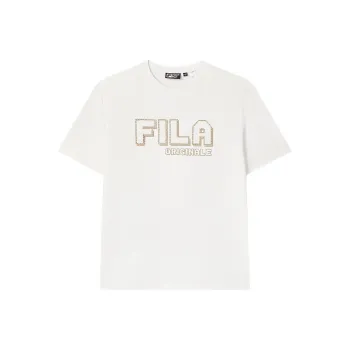 FILA T Shirts Men Cloud White
