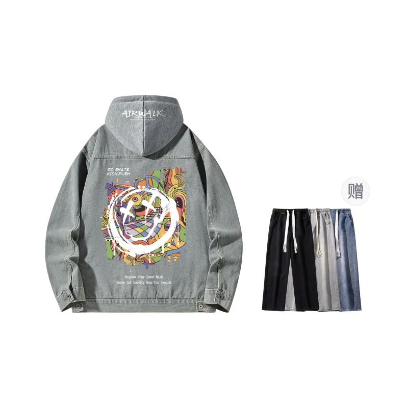 Airwalk Denim Jackets Unisex-31