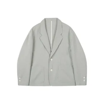 Osens Business Suit Men's Linen Gray