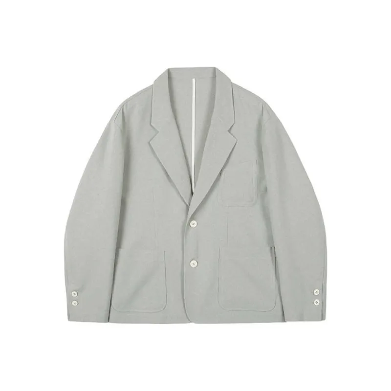 Osens Business Suit Men's Linen Gray-0