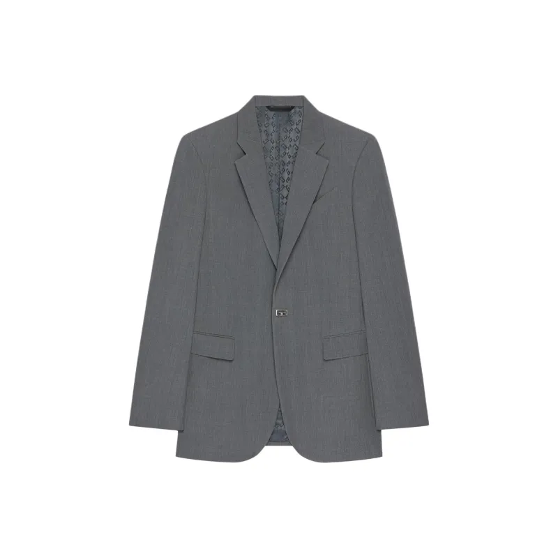 GIVENCHY FW24 Business Suits Coats Men's Gray-0