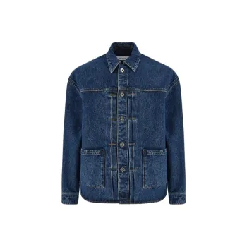 Ferragamo Button Up Denim Jacket