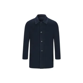 DANIEL HECHTER Coats Men's Dark Blue