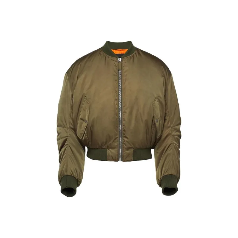PRADA Zip Up Down Bomber Jacket-0