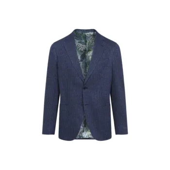 ETRO Single Breasted Jersey Blazer