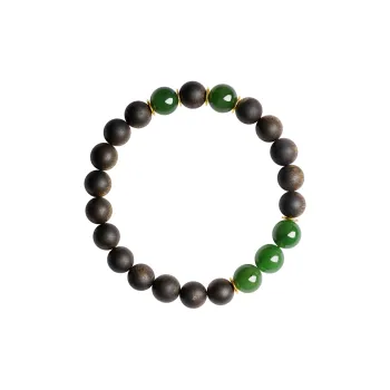 Moon Seal Hundred Rivers Fragrance Agarwood Precious Wood Bracelets Unisex