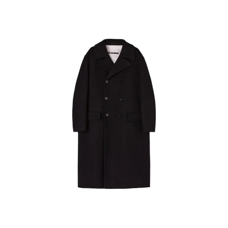 JIL SANDER Double Breasted Long Sleeved Coat-0