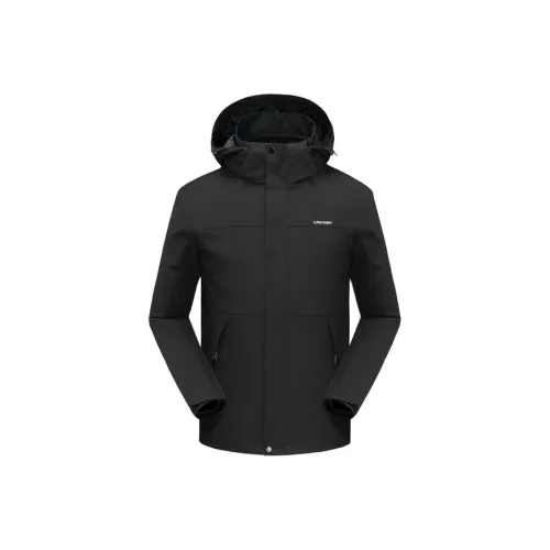 CAN·TORP Mountain Versatile Outdoor Hiking Windproof, Breathable, Thermal, Water Repellent Windbreaker Jacket Unisex