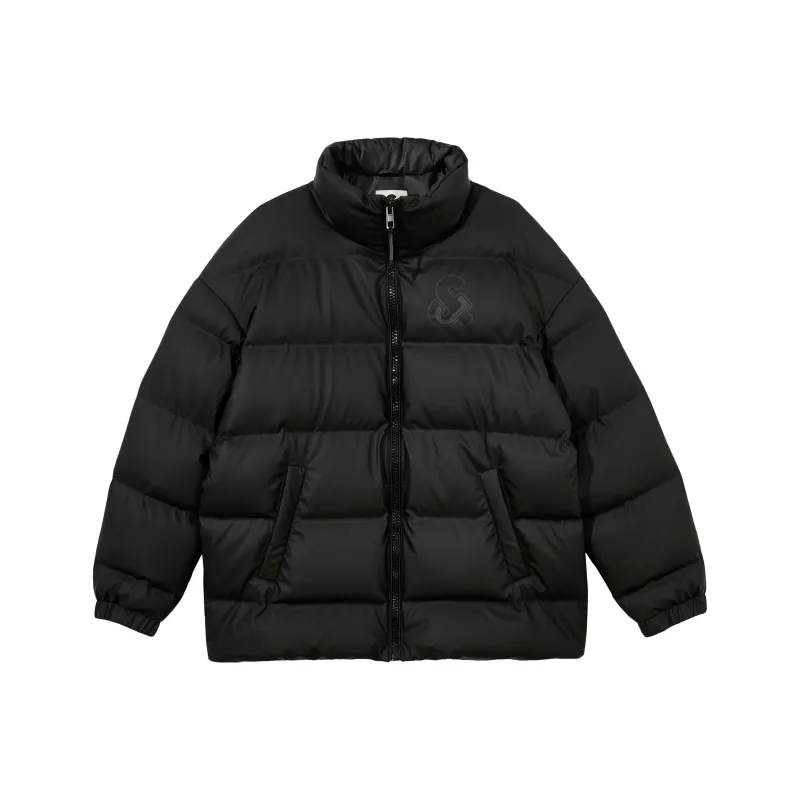 JACK JONES· PU Puffy Down Jacket Coat Unisex-0