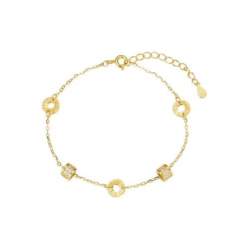 Heart Grass S925 Silver Bracelets Women's