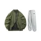 Army Green Top+Casual Pants